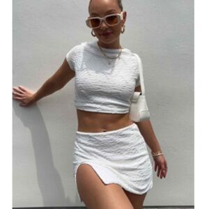 Princess Polly Kian Set White Lower Impact - US 4 / White